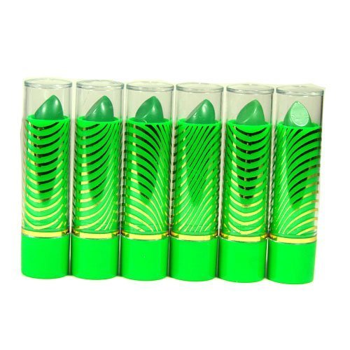 Aloe Vera Color Change Mood Lipstick Assorted Lipsticks 6 pc Green¡¦
