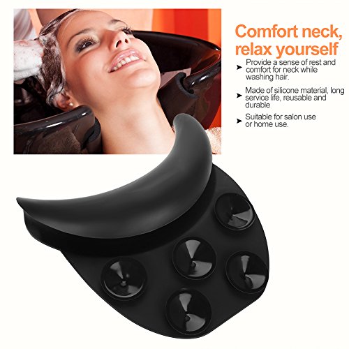 Neck Rest For Sink Hair Washing,Salon Neck Rest Shampoo Bowl Gel Neck Cushion, Silicone Spa Shampoo Neck Head Rest Cushion, Hairdresser Sinks Shampoo BasinsTrays Neck Support for Hair Washing