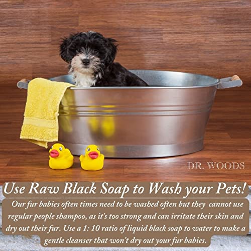 Dr.woods Dr Woods Liquid Raw Black Soap With Fair Trade Shea Butter, Unscented, 32 Oz