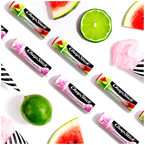 ChapStick Cotton Candy Lip Balm Tube - 0.15 Oz (Pack of 3)