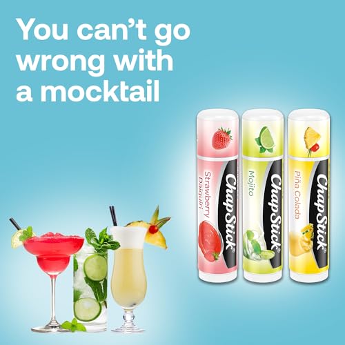 ChapStick Summer Vibes Collection ? Tropical Paradise, Mocktail, and I Love Summer Lip Balm Collections, 0.15 Oz Ea (9 Piece Set)