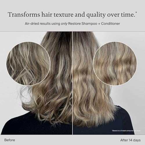 Living Proof Restore Shampoo, Sulfate Free, Repairs Damaged or Dry Hair, Strengthens, Reduces Breakage, Adds Shine, Softness, Manageability, Color Safe, Professional Salon Formula