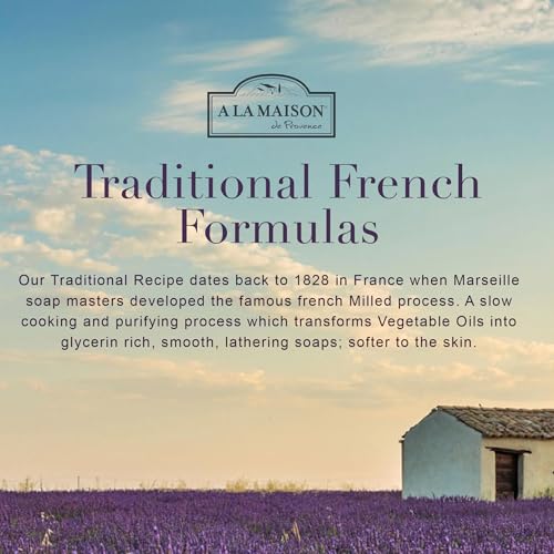 A LA MAISON French Liquid Hand Soap, Hypoallergenic Unscented - Natural Hand Wash Made with Essential Oils - Biodegradable, Plant-Based, Vegan, Cruelty-Free, Alcohol & Paraben Free (16.9 oz, 3 Pack)