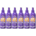 Aussie Hair Insurance Leave-In Conditioner Spray,Frizz Control,Softening with Jojoba & Sea Kelp,Moisturizing Treatment for All Hair Types,Juicy Citrus,8 Fl Oz Each,(Pack of 6)