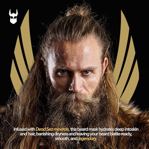 The Beard Struggle Viking Sea Mineral Beard Conditioner - 5.29 oz - Promotes Beard Health - Cleansing Beard Mask for Men