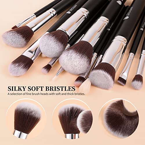 DUcare Makeup Brushes +Makeup Brush Cleaner