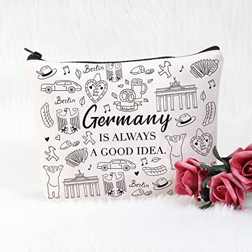 JXGZSO Funny EMT Paramedic Gift Wee Woo Makeup Travel Bag First Responders Gifts Ambulance Pouch Bag Gift for Nurse Doctor