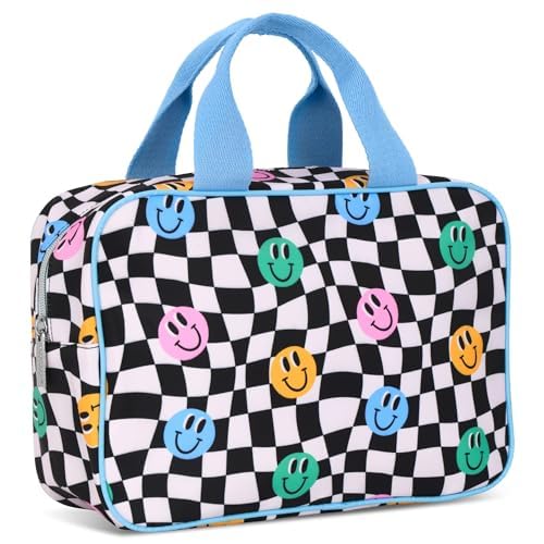 iscream 12.25" x 8.25" Nylon Double Handle Zippered Cosmetic Bag - Good Times