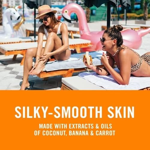 Banana Boat Deep Tanning Spray with Coconut Oil SPF 4, 8 Ounces each (Value Pack of 5)