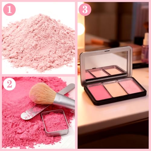 Luxshiny Empty Eyeshadow Palette: Refillable Magnetic Makeup Palette with Mirror for Eyeshadow Powder Blush Lipstick Highlight - Compact Travel Size