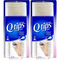 2 x Q-tips Cotton Swabs, 625 ct