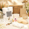 Birthday Gifts for Women Mom Wife Female Friend Daughter Sister Her| Mothers Day Care Package Relaxing Spa Gift Basket w/ Cozy Blanket| Self Care, Get Well, Teacher Appreciation, Retirement Gifts