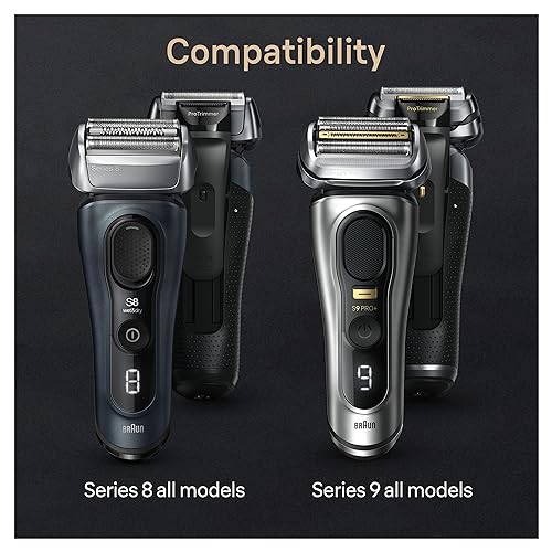 Braun Powercase for Electric Razors for Men, Compatible with Braun Series 9 Pro, Series 9 and Series 8 Electric Shavers, Portable Shaver Case, Charges for Up to 6 weeks