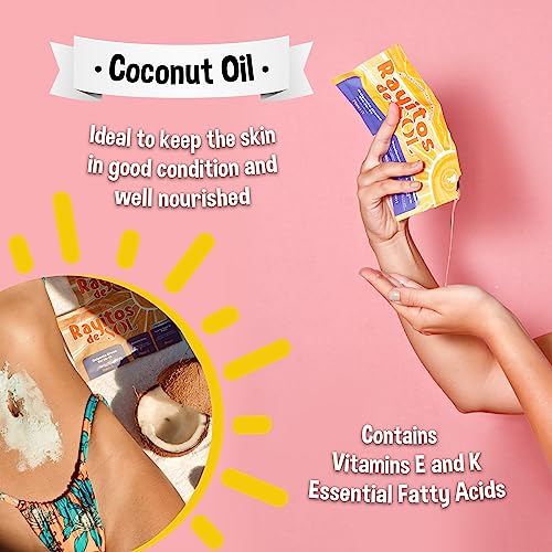 Body Hair Bleach Kit with Coconut Oil Powder Bleach Peroxide Vol 30 - 9% Itch-Free | Legs Back Abdomen Arm Hair Bleach | Skin Protection and Nourishment
