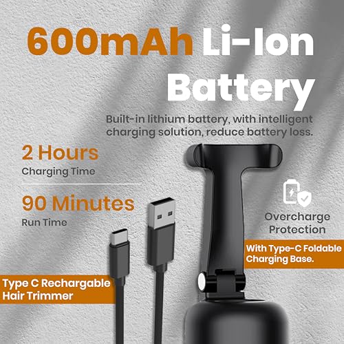 Next Gen Premium Body & Pubic Hair Trimmer ? Waterproof Electric Ball Shaver & Groin Hair Clipper with Ceramic Blades ? Rechargeable Wet/Dry Trimmer for Men & Women, Chest, Legs, Bikini