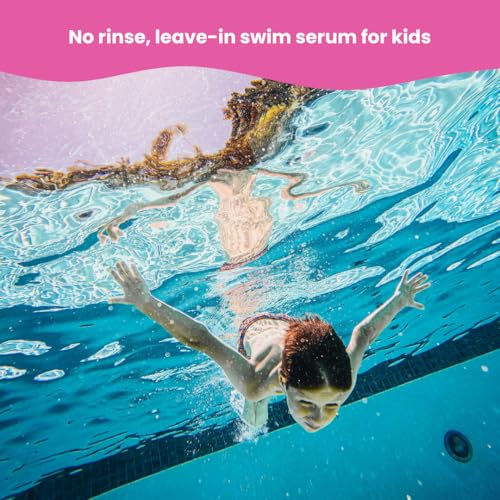 Fresh Monster Swim Leave-In Conditioner Spray for Kids ? Pre & Post-Swim Hair Serum for Chlorine & Salt Water Protection ? Lightweight, Hydrating, Detangler Spray, 8.5 oz