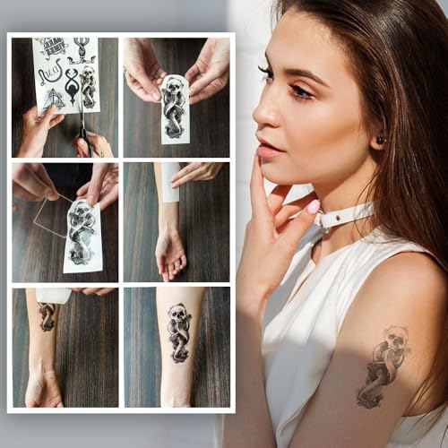 Cinereplicas Harry Potter - Temporary Tattoos (35 tattoos) - Official License