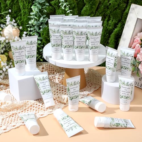 72 Pcs Mini Sunscreen Bulk for Summer Party Wedding SPF 30 Water Resistant Sunscreen Lotion Bulk 1oz Travel Size for Thank You Gifts Wedding Party Supplies (Eucalyptus)