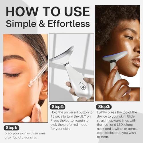 VRAIKO Lily & Iris Neck Face Massager Value Bundle