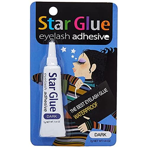 Star Glue Waterproof Eyelash Adhesive Combo for Eye Shadow Mascara and Eyeliner 20 Pcs