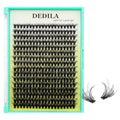 320 Cluster Lashes Hairly Volume Eyelashes 40D Wispy Individual False Eyelashes Mixed 10-18mm DIY Eye Lashes Extensions Natural Look (40D-Mixed 10-18mm)