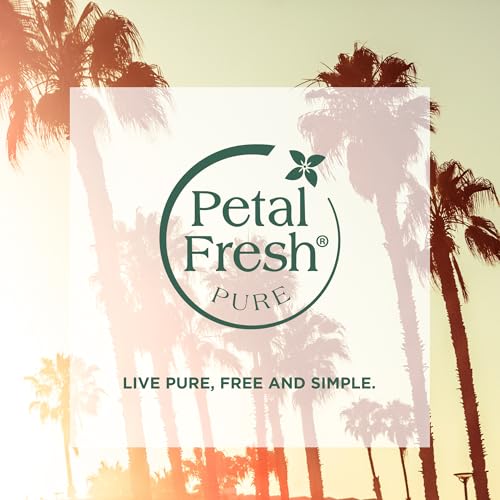 Petal Fresh Pure Brightening Rose Makeup Removing, Cleansing Towelettes, Gentle Face Wipes, Daily Cleansing, Vegan and Cruelty Free, 60 count