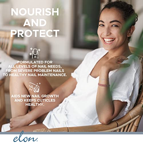 Elon Lanolin-Rich Nail Strengthener, Conditions Nails & Protects Cuticles, Recommended by Dermatologists & Podiatrists 3 Pack (7.5g jar)