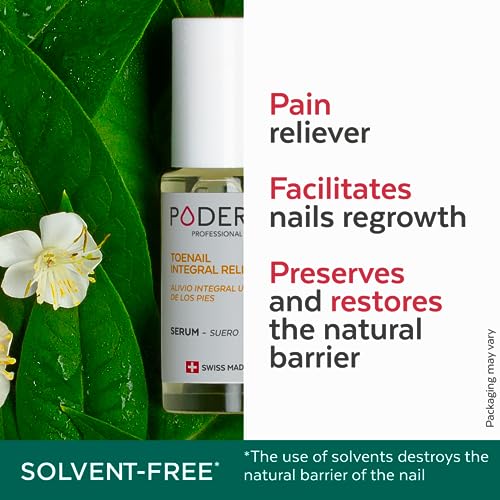 PODERM ? 2 in 1 TOENAIL INTEGRAL RELIEVER ? Soften Nail ? Toe and Fingernail Pain Reliever ? Emollient properties - 100% Natural Ingredients and Vegan ? Quick & Easy ? Swiss Made