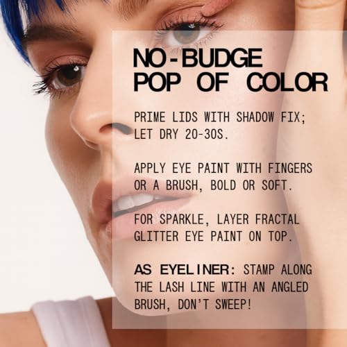 about-face Matte Fluid Eye Paint Art of Darkness ? High-Pigment Liquid Eyeshadow, Long-Lasting, No-Budge Matte Finish, Vegan & Cruelty-Free (Matte Black)
