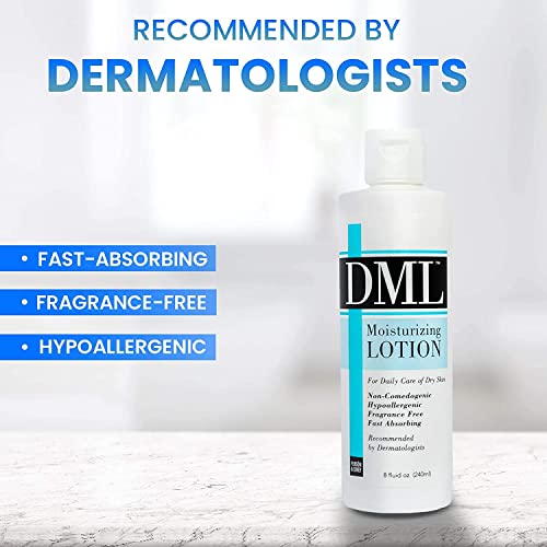 DML Moisturizing Lotion 8 oz (Pack of 3)