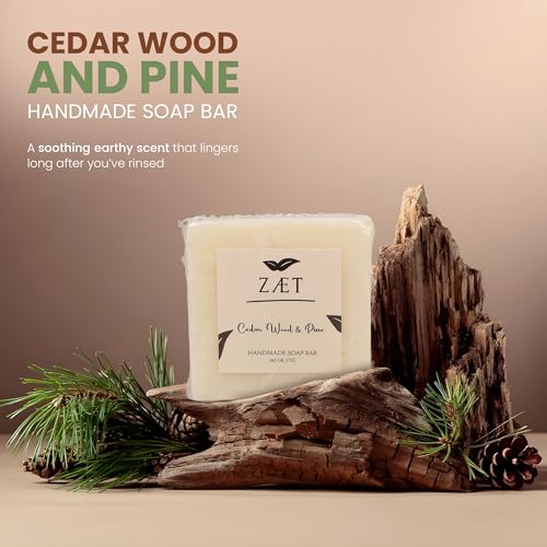 Cedarwood & Pine Soap Bar - 8 Pack