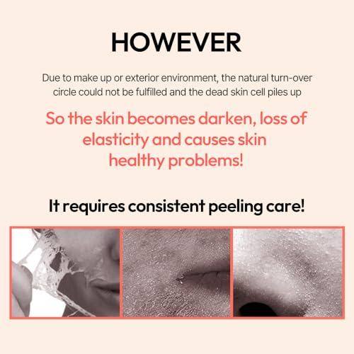 G9SKIN Grapefruit Vita Peeling Gel (150ml/5.07fl.oz) - entle Exfoliating Face Scrub with AHA, BHA & Vitamin C, Radiance&Smoothing Facial Peel for Dead Skin & Pore Care