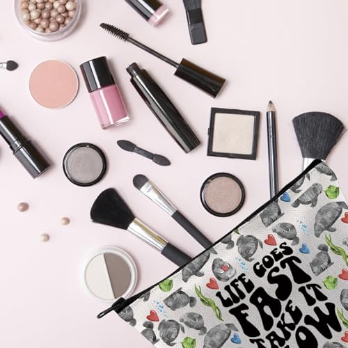 G2TUP Pilot Girlfriend Gift Dibs On The Pilot Makeup Bag Pilot Wife Cosmetic Bag I Love My Pilot Gift (Dibs On The Pilot MB)