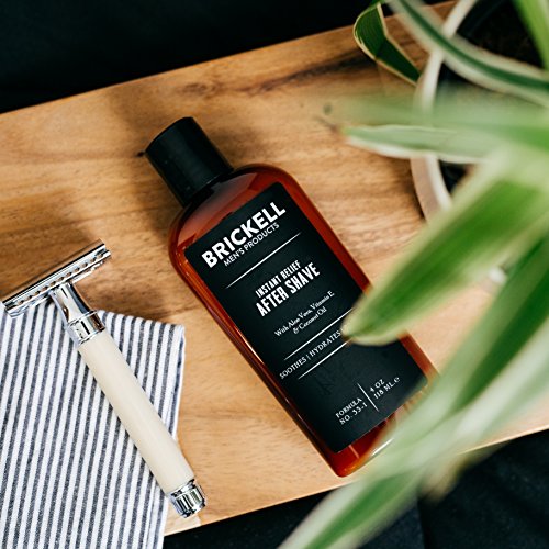 Brickell Men¡¯s Smooth Brushless Shave Routine - Shave Butter & Aftershave - Natural & Organic