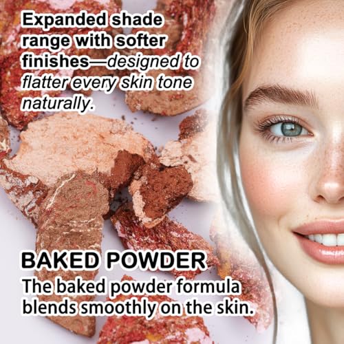 Best Baked Palette, Pink Butter Cream, rock, Sunstone Terracotta, and 7 color Eyeshadows - Travel-Friendly, Multi-Use Powder for Eye, Long-lasting Wear, Travel Makeup with Mirror Cruelty Free