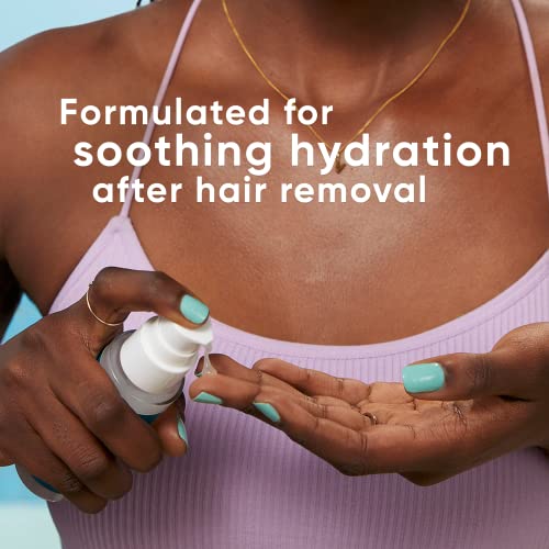 Gillette Venus Facial Hydration Serum with a Touch of Hyaluronic Acid, 1.5 oz Bottle, Use Post Dermaplaning Tool, Dermaplaning Moisturizer, Dermaplane Oil, Dermaplane Moisturizer, Pre Eyebrow Razor