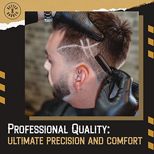Professional Straight Edge Razors for Men-Premium Straight Disposable Razor Kit for Shaving Hair/Beard-Men¡¯s Shave Kit Safety-Straight Edge Razor for Men (Refill blades pack, 10 Units)