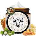 Grass-Fed Beef Tallow Cream with Frankincense and Castor Oil 2.1 fl.oz, Raw Honey for Skin Care,Face & Body Moisturizer for Skin,Sensitive Skin & Dry Skin Age Defying, Eczema All-Purpose Balm