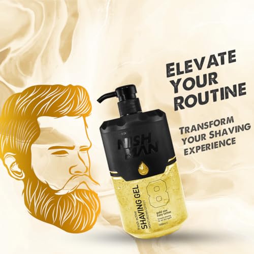 Nishman Fresh Active Shaving Gel 8 GOLD ONE