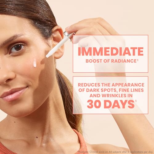 Av?ne Vitamin Activ Cg Radiance Concentrated Serum, Radiance Boosting Vitamin C Serum, powered by Vitamin Cg + Niacinamide + Bakuchiol, Visbily Reduce Wrinkles, Dark Spots & Fine Lines, 1 FL Oz