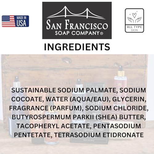 San Francisco Soap Company Btch Bars | for Her | No Harmful Chemicals - Good for all Skin Types - Made in the USA | 10Oz | Brazilian Sun & Vanilla Salt