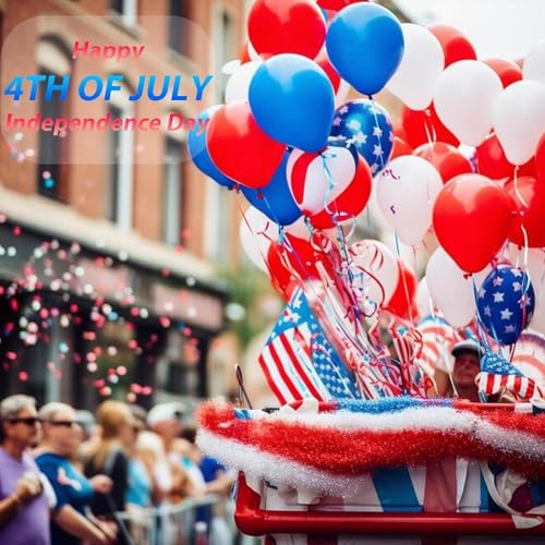 Patriotic Red White and Blue Body Glitter Stick,4th of July Accessories,Sparkling Face Hair Glitter for Fourth of July Outfit Women Kids,American Pride USA Flag Makeup for Independence Day