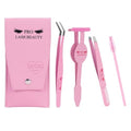 Lash Applicator Tool DIY Eyelash Extension Tweezers Kit Eyelash Applicator Tool (3 pcs)