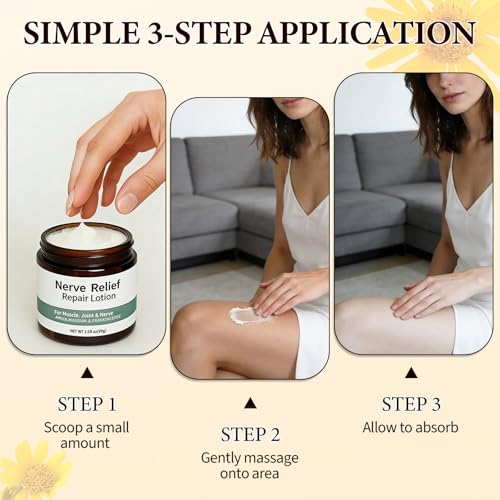 2PCS Nerve Cream,Neuropathy Lotion with Arnica,Natural Soothing For Joint,Daily Nourishment for forKnee, Hands, Feet & Legs