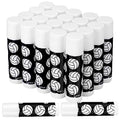 24 Pcs Volleyball Lip Balm Volleyball Team Gifts Volleyball Party Favors Volleyball Lip Balm Gift for Volleyball Team Volleyball Party Guest Supplies(Black)