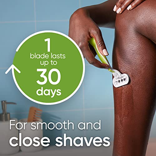 Gillette Venus Extra Smooth Razors for Women, 1 Razor, 2 Blade Refills, Designed for a Close, Smooth Shave (Pack of 2)