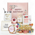 Happy Birthday Gifts for Women Who Have Everything, Birthday Baskets Kit Set for Women, Birthday Gifts Ideas for Her, Mom, Mother, Sister, Female Best Friends, Coworkers, Daughter, Unique Gifts Boxes
