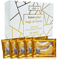 30 Pairs 24K Gold Under Eye Patches for Women ? Collagen Gold Masks for Dark Circles and Puffiness - Under Eye Bags Treatment