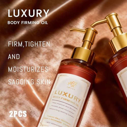 Body Firming Oil - Luxury Toning & Tightening Treatment for Crepey Skin - Hydrating, Nourishing Elixir to Improve Skin Texture & Elasticity - 120ml (2)