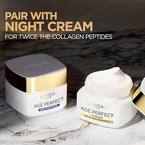 L'Oreal Paris Age Perfect Collagen Expert Anti-Aging Day Moisturizer 2.5 oz,(Pack of 2)
